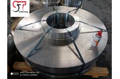 China 42CrNiMo C45 Forged Steel Flanges Polished Open Forging OEM supplier