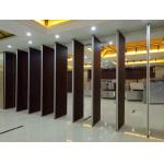 Thickness 85mm Hotel Acoustic Room Dividers With Aluminium Sliding Track for sale