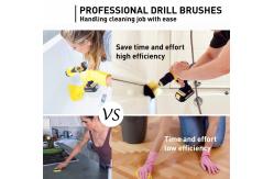 China Drill Brush Attachment Set Cleaning Kit Drill Brush with Extend Attachment supplier