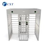Intelligent Double Full Length Turnstile Construction Site Security Turnstiles C1702F-90 for sale
