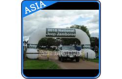 China Bicycle Competition Finish Line Arch Inflatable With Leg For Rental supplier