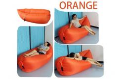 China Banana Sleeping Bag,Portable Soft Inflatable Air Sleeping Bag, Nylon Lamzac Hangout supplier