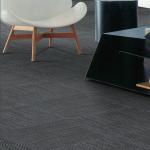 Thick 5.0mm Polypropylene Bitumen Backed Carpet Tiles Stain Resistant for sale