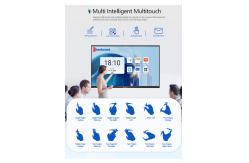 China Camera Model Android 4+32g 85'' Indoor Conference Education Interactive Touch Panel supplier