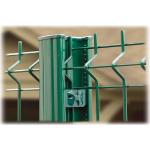 50x200mm 3D Curved Wire Mesh Fence PVC Coated Fencing Customized for sale