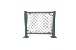 China Pvc Coated Wire Mesh 50 Ft Chain Link Fence Playground Diamond supplier