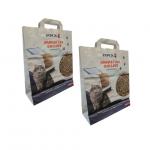 5L 10L Kraft Paper Packaging Bags Pet Natural Tofu Cat Litter Bag Open Mouth for sale