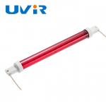 short wave Halogen Quartz Lamps , Red reflector Ruby Heat Lamp for sale