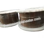 Type K Fiberglass Thermocouple Compensating Cable 24AWG Solid  , American Standard for sale