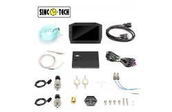 China 16VDC Car Dashboard Turbo Boost Gauge With LCD Liquid Crystal Display supplier