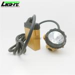 25000Lux High Mining Cap Lamp With Cable, Anti-explosive IP68 Coal Mining Safety Helmet Lights for sale