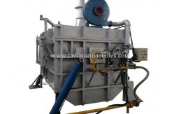 China Reveberatory Gas Fired Aluminum Metal Melting Furnaces Scraps 2000 Kgs supplier