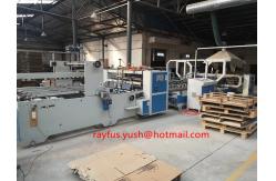 China PLC 1200*2400mm 120pcs/Min Used Folder Gluer Machine supplier