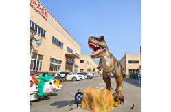 China Simulated Lifelike Animated T-rex Dinosaur Model for Park and Mall supplier