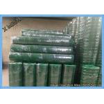 Green PVC 2mm Welded Wire Mesh Roll After Electric Galvanized with 3/4 Hole Size for sale