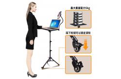 China 120cm Adjustable Movable Projector Ceiling Mount Laptop Tripod Stand supplier