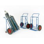 100 Lb Propane Tank Dolly Gas Cylinder Cart 3 Wheel Lightweight Oxygen Trolley