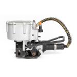 One Button 4.2m/Min Steel Strapping Tool 32mm Band Pneumatic Steel Strapping Machine for sale