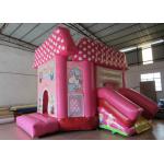 Pink princess inflatable combo castle lovely inflatable combo house for children commercial inflatable combo for sale