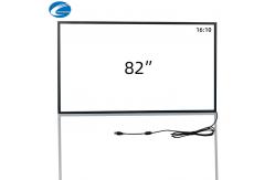 China Customized 82 Inch IR Touch Screen Frame USB Interface 20 Points supplier