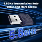 5.8GHz WiFi Frequency Dual core 1.0GHz MIPS CPU Mini Ultra Adapter for Carplay Android Auto Steering Wheel Control USB AI Box for sale