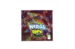 China Fresh Gummies Candy Packaging Holographic Side Seal Bags Eco-friendly Recyclable supplier