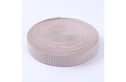 China Custom Striped Waistband Nylon Elastic Band For Garment supplier