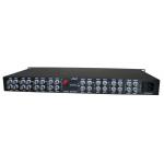 32 channels CCTV analog video fiber converter with 8M bandwidth for sale