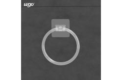 China Traceless Self Adhesive Hand Towel Ring 160mm Diametre Adhesive Towel Holder supplier