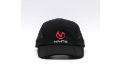 China Curved Brim Contrast Stitching Camper Cap Medium Brim Length supplier