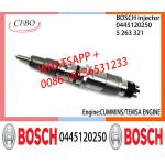 BOSCH 0445120250 5263321 Neutral Fuel Injector Assembly 0445120250 5263321 For CUMMINS/TEMSA for sale