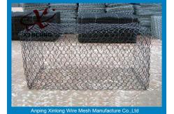 China Green Silver Welded Mesh Gabions Wire Cages For Rock Retaining Walls supplier