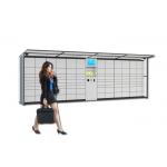 Customized Non Touch Apartment Delivery Lockers With Big Touch Screen / Camera