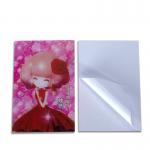 Wholesale Lenticular Anime Motion Sticker Waterproof Peeker Lenticular Anime Car 3D Sticker
