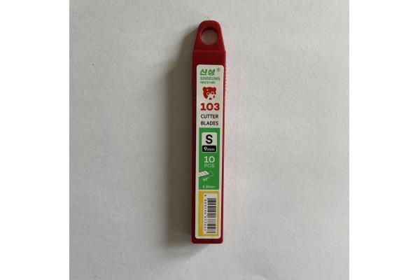 Carbon Steel Cutter Blade 9mm Wide 0.38mm 60 Degree SK2