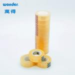 Transparent Acrylic Adhesive BOPP Stationery Tape 66m length Gift Packaging for sale