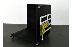 China 60 Measuring Points Test Corners 60cm Matt Black Painted Plywood supplier