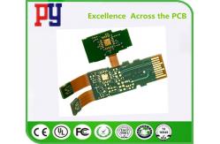 China Green Solder Mask Rigid Flex Circuit Boards , Pcb Printed Circuit Board Lead Free supplier