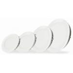 Aluminum Housing Led Panel Downlight IP20 3000K 4000K 6200K DC12V Flat Surface