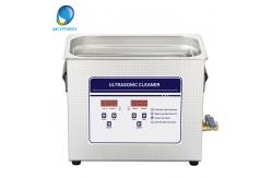 China PCB Board / Electronic Parts Benchtop Ultrasonic Cleaner 6.5L 180W Adjustable Timer supplier