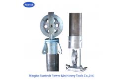China Inner Suspended Tubular Gin Pole LBN Tower Erection Tools supplier