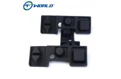 China CNC Machined Plastic Parts Silicone Buttons Custom Injection Molding Service supplier