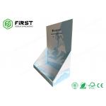 Recyclable Custom Retail POP Counter Displays , PDQ Cardboard Counter Display With Hooks for sale