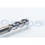 High Performance Solid Carbide 3F End Mills For Aluminum Reduced Shank OEM Tools for sale