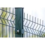 Peach Post Green Welded Mesh Fencing Galvanized Curvy 6 Ft for sale