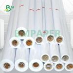 20LB Printable White Color CAD Paper Bond Roll 610mm 914mm 1070mm 2 Core for sale