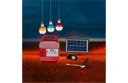China ROHS Multifunction Hiking Portable Solar Bulbs With FM Radio Charger supplier