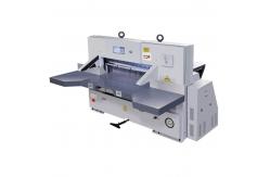 China Double Guide Hydraulic Paper Cutting Machine With Touch Screen supplier