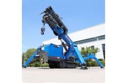 China Telescopic Mobile Spider Crane supplier