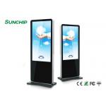 UHD Indoor Multi Touch LCD Display Kiosk Floor Standing Advertising Display
